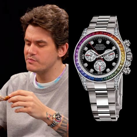 rolex rainbow daytona john mayer|chrono24 rolex daytona john mayer.